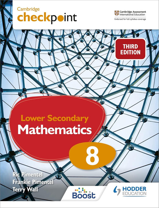 Cambridge Checkpoint Lower Secondary Mathematics Student's Book 8 3rd Edition: Hodder Education Group