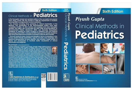 Clinical Methods In Pediatrics 6th Edition 2026 Premium Multicolor Matt Print