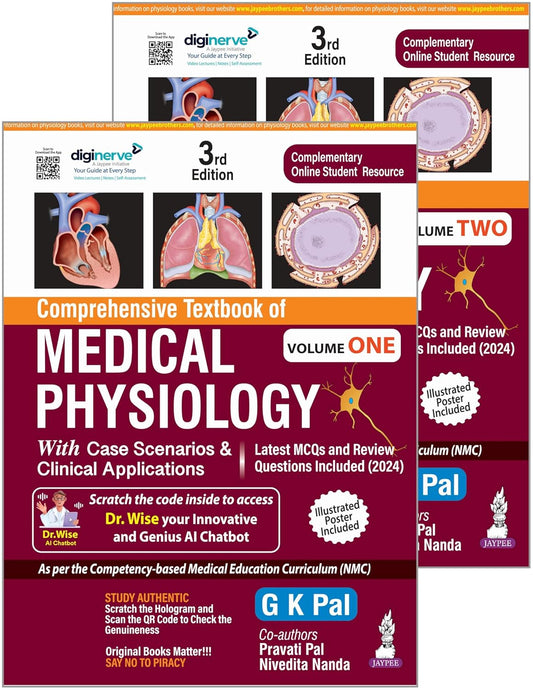 Comprehensive Textbook of Medical Physiology: Two Volume Set 3rd Edition