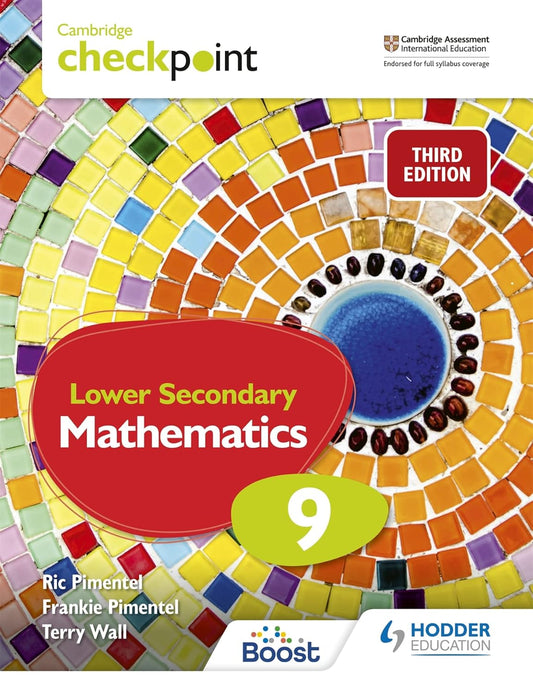 Cambridge Checkpoint Lower Secondary Mathematics Student's Book 9 3rd Edition: Hodder Education Group