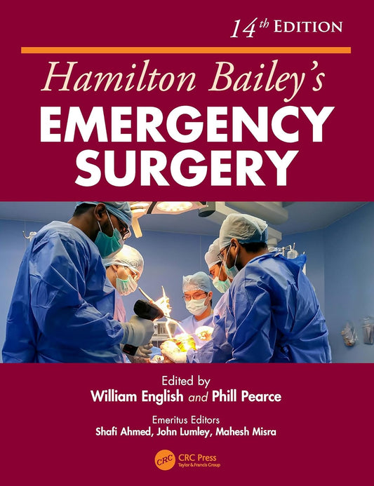 Hamilton Bailey's Emergency Surgery 14th Edition Premium Multicolour Mate Print