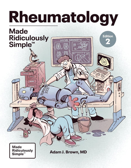Rheumatology Made Ridiculously Simple 2nd Edition 2026 Premium Multicolor Matte Print Javed Books