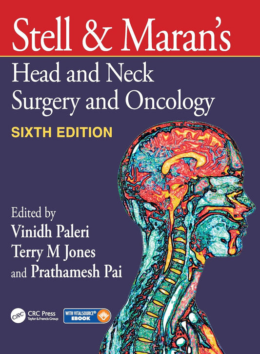 Stell & Maran's Head and Neck Surgery and Oncology 6th Edition Premium Multicolour Mate Print