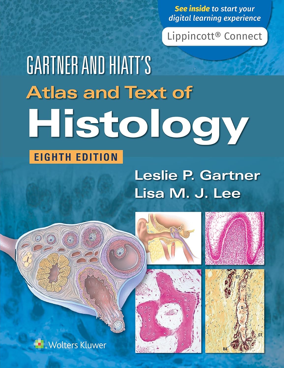 Gartner & Hiatt's Atlas and Text of Histology 8th Edition Premium Multicolor Matte Print Javed Books