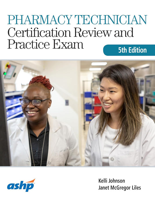 Pharmacy Technician Certification Review and Practice Exam 5th Edition 2026 Premium Multicolor Matte Print Javed Books