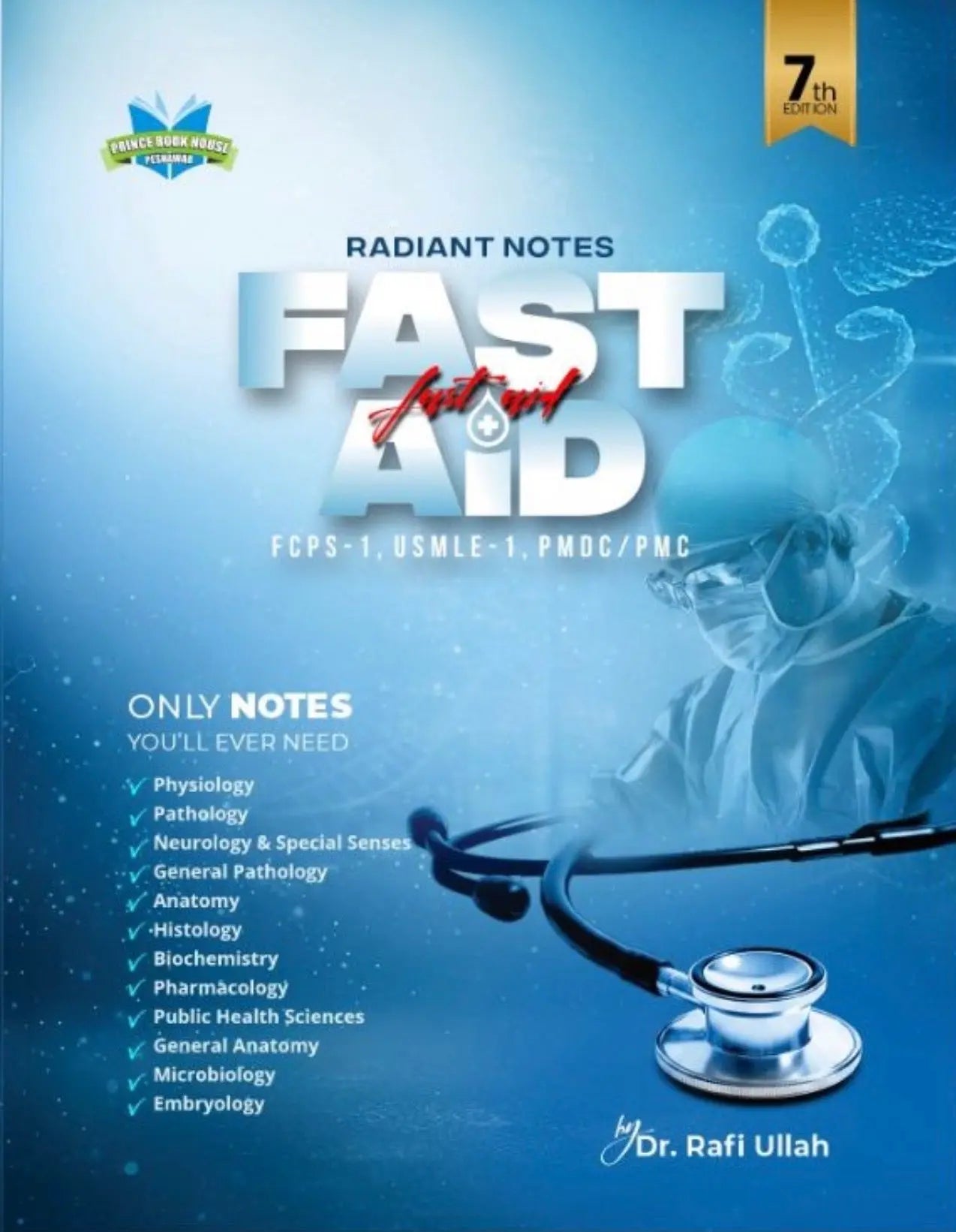 Radiant Notes FASTAID FCPS Part-1 7th Edition Javed Books