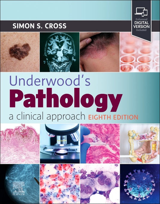 Underwood's Pathology: a Clinical Approach 8th Edition 2024 Premium Multicolor Mate Print