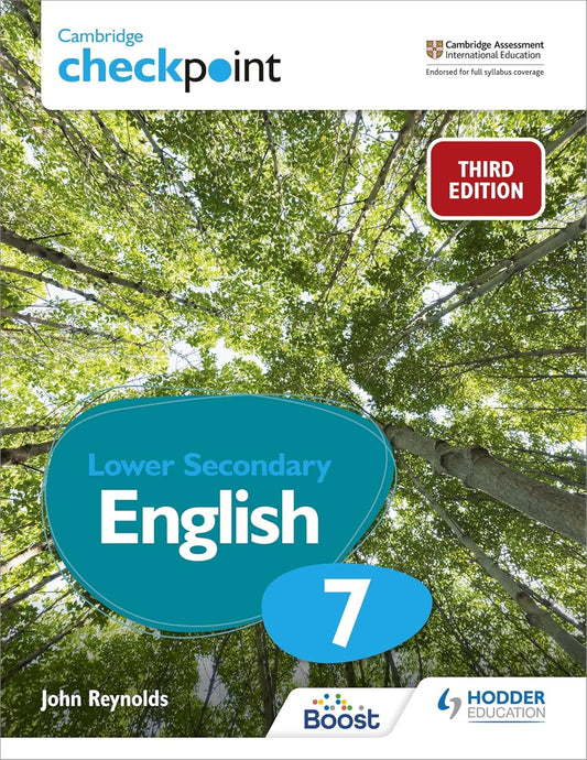 Cambridge Checkpoint Lower Secondary English Student's Book 7 3rd Edition: Hodder Education Group