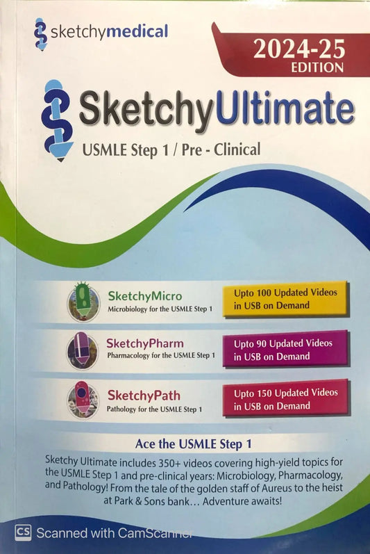Sketchy Ultimate USMLE Step 1/Pre-Clinical 2024-25 My Store