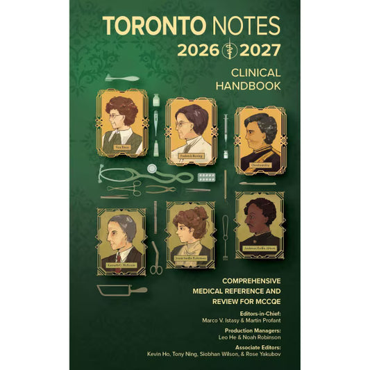 Toronto Notes Clinical Handbook 2026-2027 42nd Edition