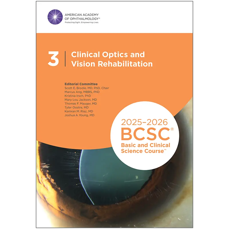 AAO Basic and Clinical Science Course, Section 03: Clinical Optics and Vision Rehabilitation 2025-26 Javed Books