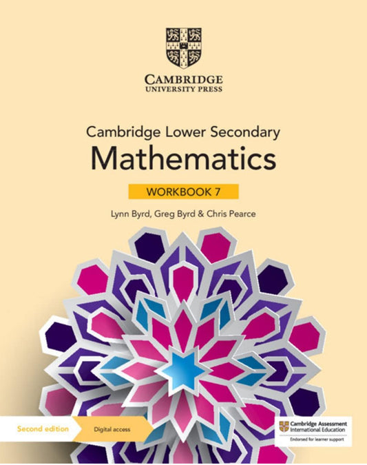 Cambridge Lower Secondary Mathematics Workbook 7 2nd Edition