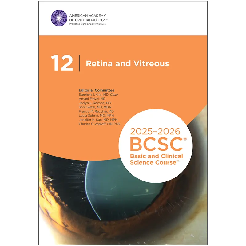 AAO Basic and Clinical Science Course, Section 12: Retina and Vitreous 2025-26 Javed Books