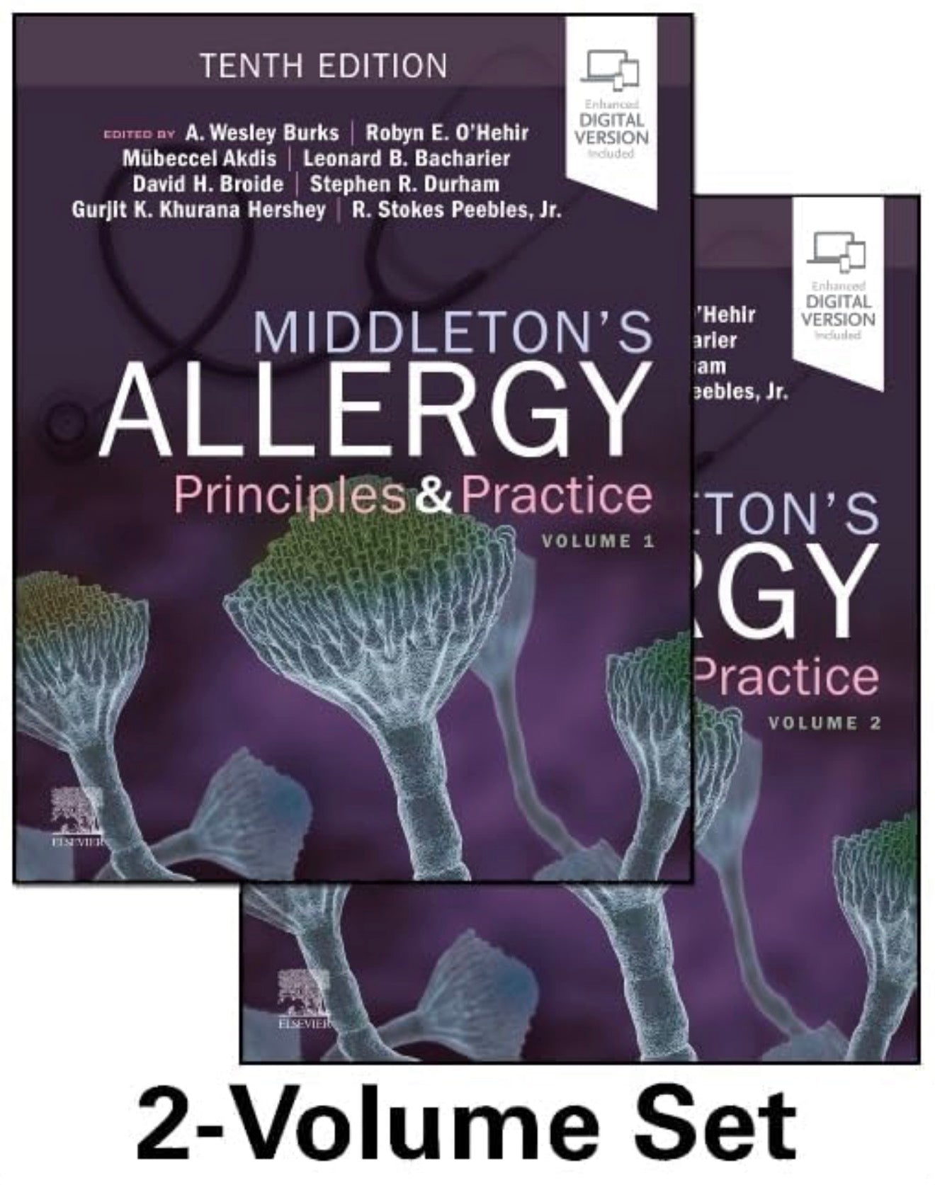 Middleton's Allergy 2-Volume Set: Principles and Practice 2026 Premium Multicolor Mate Print Javed Books