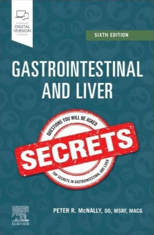 Gastrointestinal And Liver Secrets, 6th Edition 2024 (Premium Multicolour Mate Print)