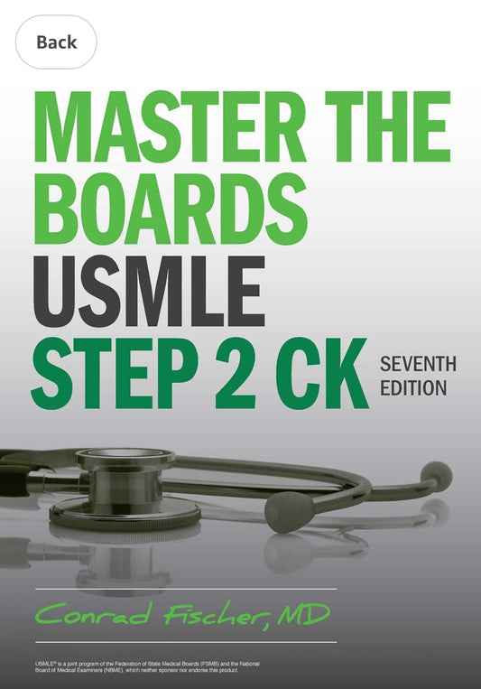 Master the Boards USMLE Step 2 CK, Seventh Edition (NewsPaper Premium Color Quality)