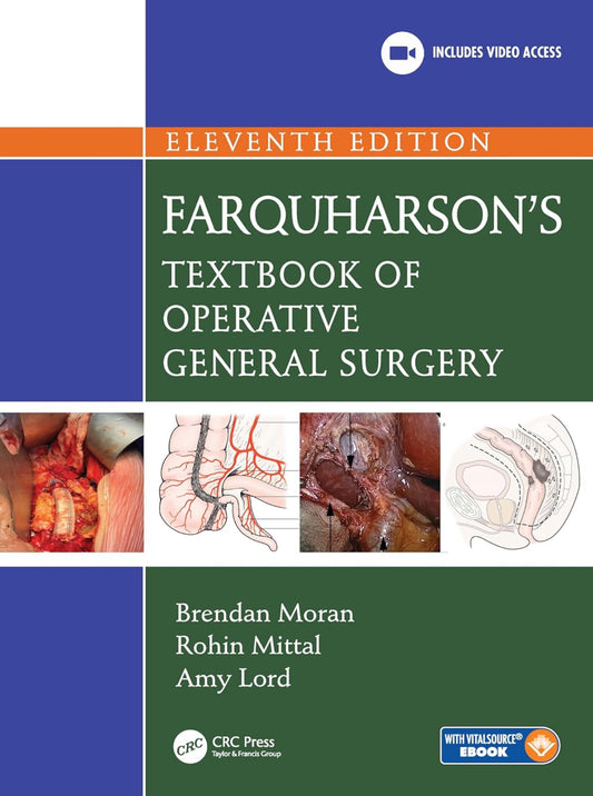 Farquharson's Textbook of Operative General Surgery 11th Edition 2026 Premium Multicolor Mate Print