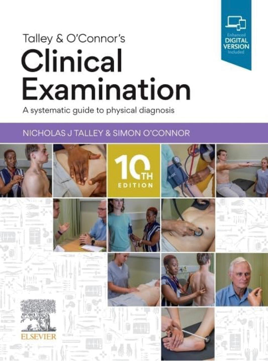 Talley and O'Connor's Clinical Examination 10th Edition Premium Multicolor Mate Print