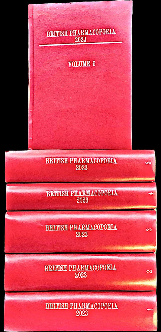 British Pharmacopoeia 2023 6 Volumes set