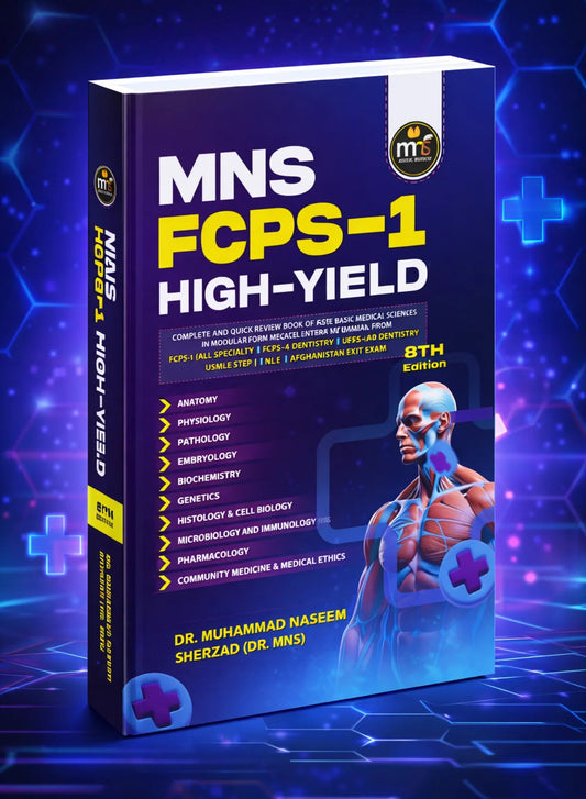 MNS FCPS-1 High-Yield 8th Edition Javed Books