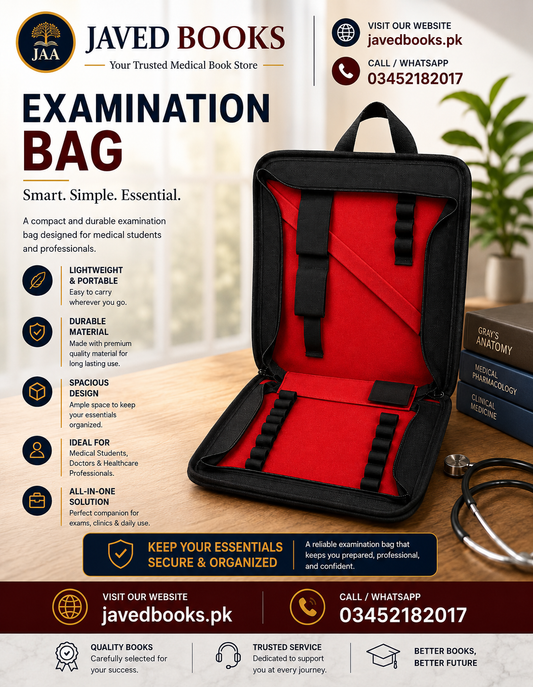 Medical Examination Bag Javed Books
