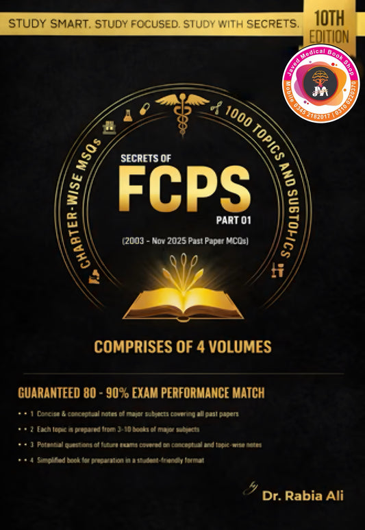 Secrets of FCPS Part 1 - 2026 - 10th Edition Dr Rabia Ali