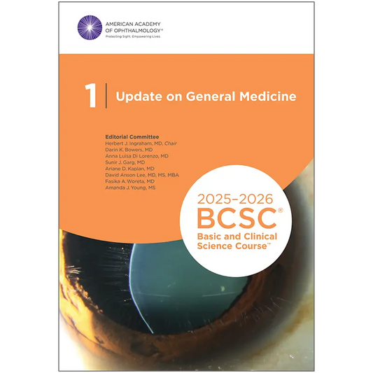 AAO Basic and Clinical Science Course, Section 01: Update on General Medicine 2025-26 Javed Books