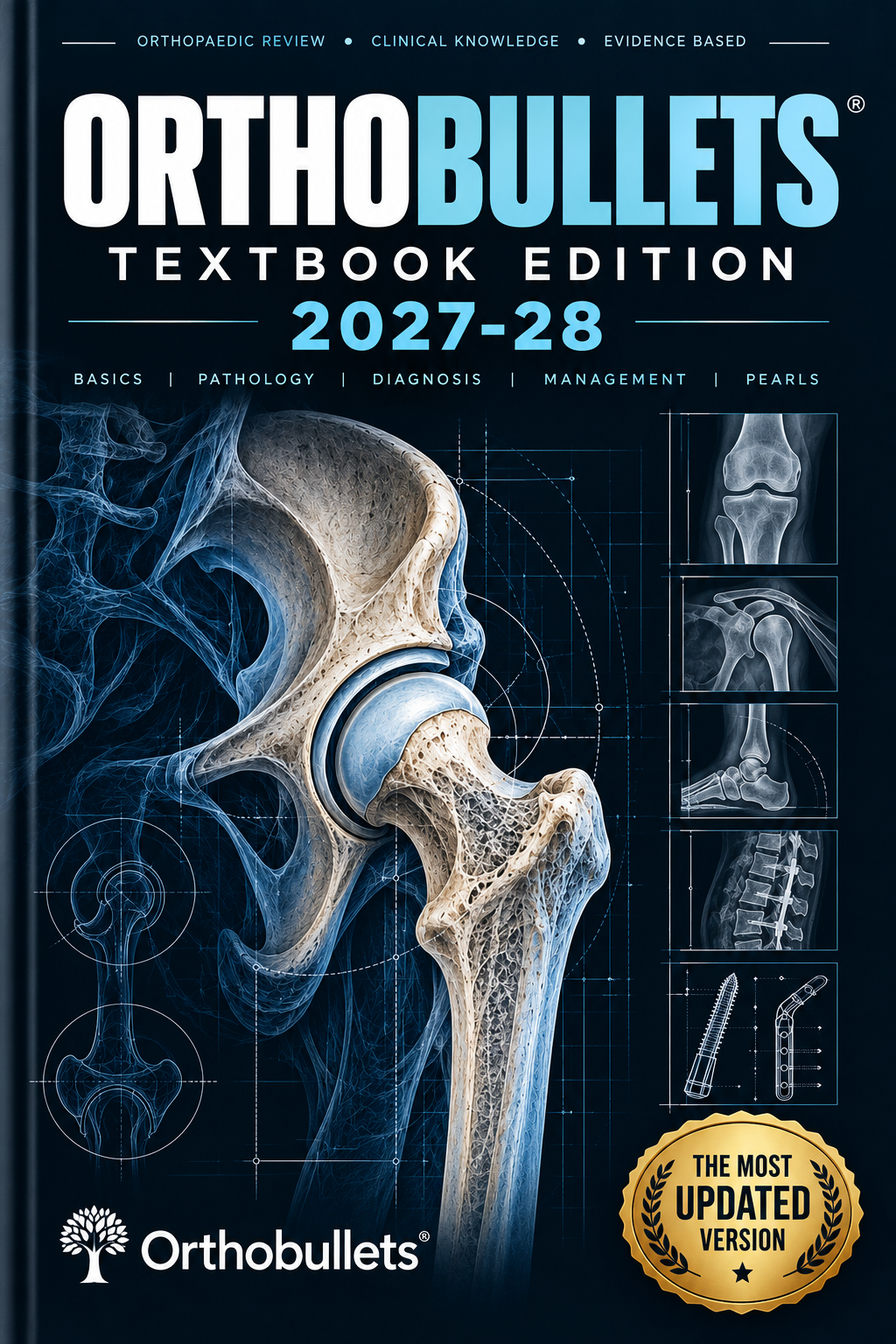 Orthobullets Textbook 2027-28 Edition 12 Volumes Set Javed Books