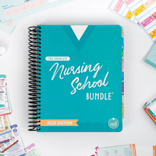 The Complete Nursing School Bundle 2025 Premium Multicolour Mate Print