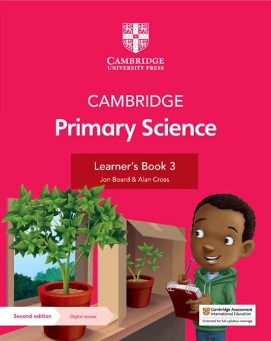 Cambridge Primary Science Learner's Book 3 -2nd edition Original with Digital Access