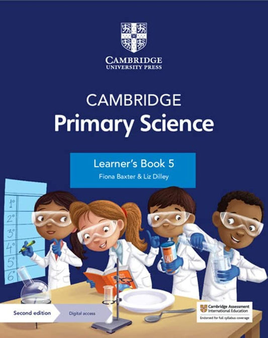 Cambridge Primary Science Learner's Book 5 -2nd Edition Original with Digital Access