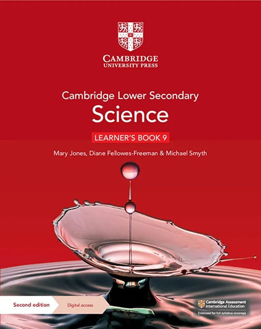 Cambridge Lower Secondary Science Learner's Book 9 -2nd Edition Original with Digital Access