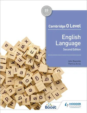 Hodder Cambridge O Level English Language 2nd Edition Original