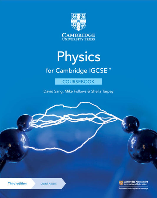 Cambridge IGCSE Physics Coursebook 3rd Edition Original with Digital Access