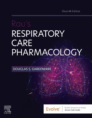 Rau's Respiratory Care Pharmacology 11th Edition 2023