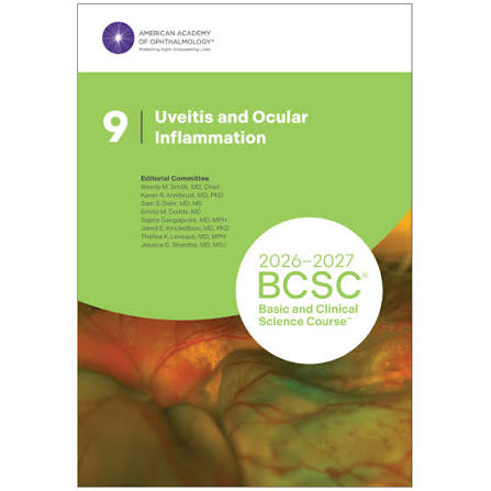 2026-2027 BCSC Section 9 Uveitis and Ocular Inflammation cover – American Academy of Ophthalmology