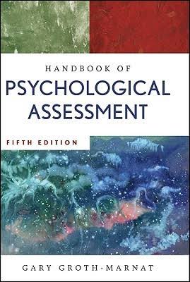 Handbook of Psychological Assessment 5th Edition cover – Gary Groth-Marnat – Wiley