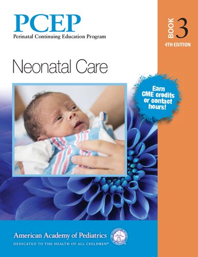 Perinatal Continuing Education Program Pcep Neonatal Set 3 Book Set
