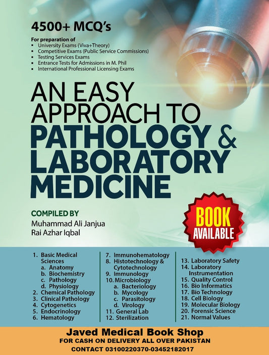 An Easy Approach to pathology Laboratory Medicine MCQS