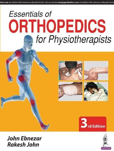 Essentials of Orthopedics for Physiotherapists Black & white Local Finish