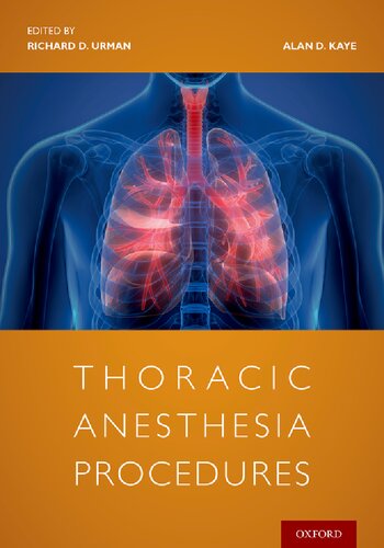 Thoracic Anesthesia Procedures