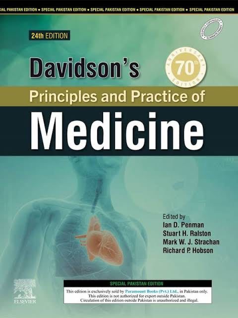 Davidson’s Principles and Practice of Medicine 24th Edition Original