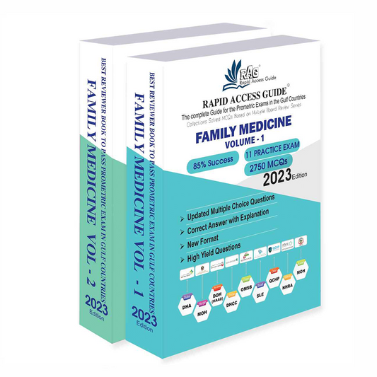 RAPID ACCESS GUIDE Family Medicine Prometric Exam Prep MCQ Books 2023 Edition