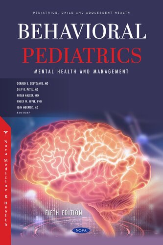 Behavioral Pediatrics: Mental Health and Management