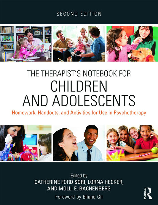 The Therapist's Notebook for Children and Adolescents: Homework, Handouts, and Activities for Use in Psychotherapy 2nd Edition Black & White Photocopy