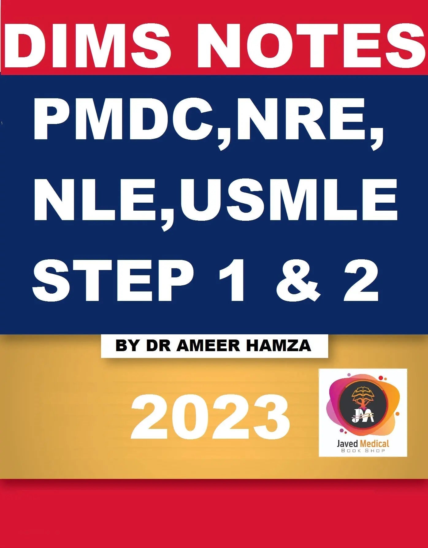 Photocopy Note DIMS NOTES Step 1 & 2 Black & White Photocopy – Javed Books