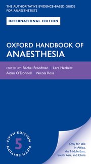 Oxford Handbook of Anaesthesia 5th Edition Original