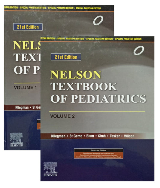 Nelson Textbook of Pediatrics 2 volumes set on Special Price