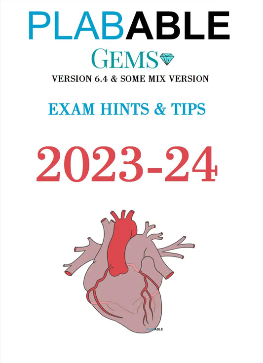 PLABABLE GEMS VERSION 6.4 EXAM HINTS & TIPS 2023-24 Javed Books