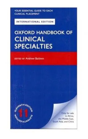 Oxford Handbook of Clinical Specialties 11th Edition Original